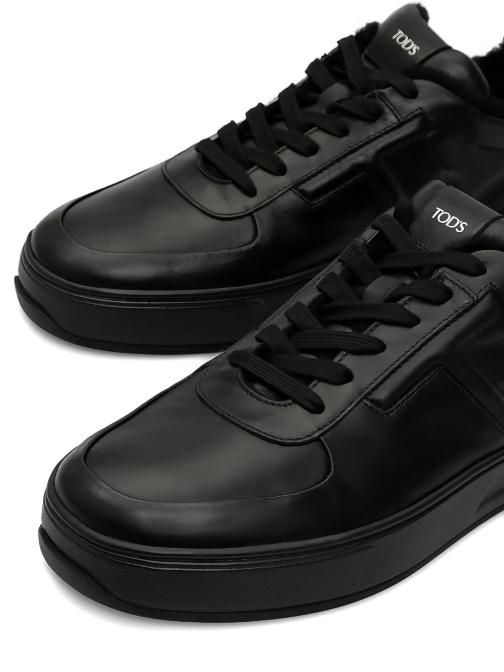 Tod'S Leather Low-Top Sneakers
