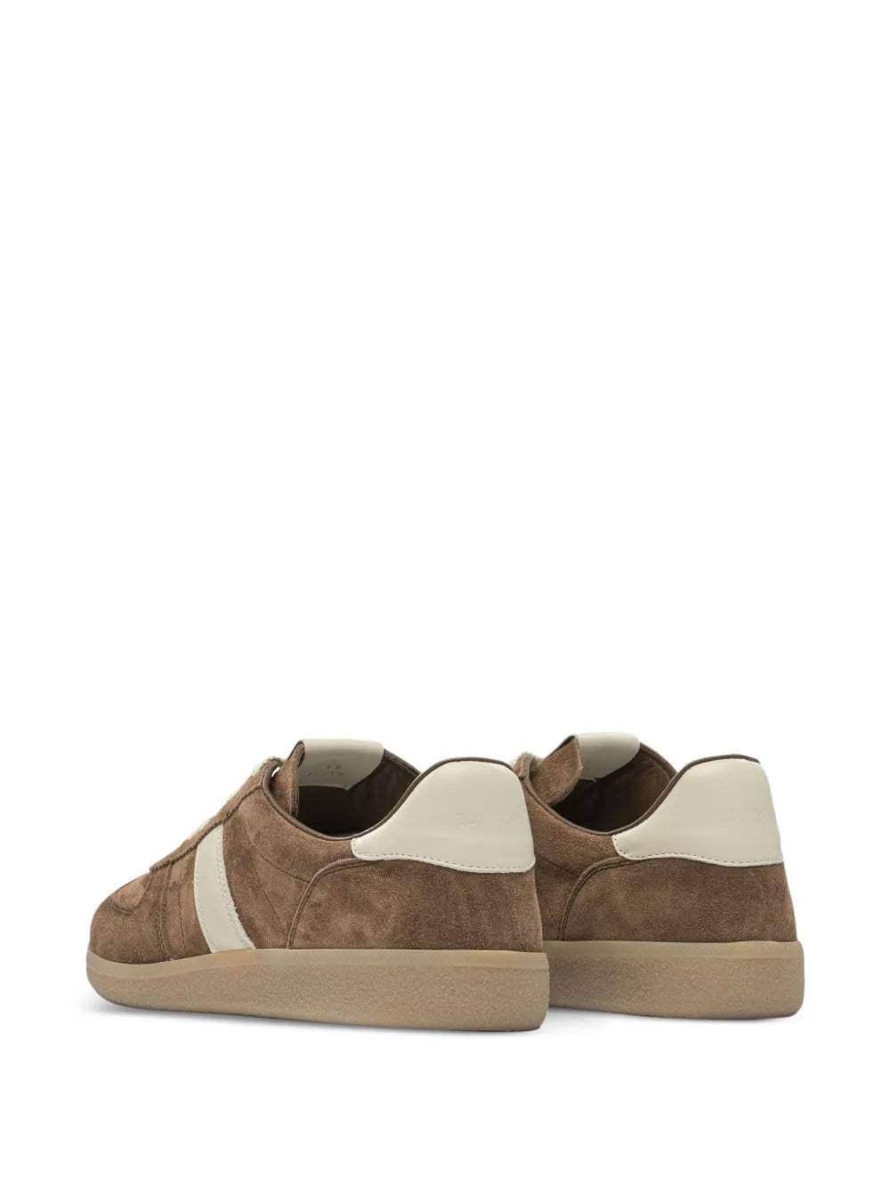 Tom Ford Suede Leather Striped Low-Top Sneakers