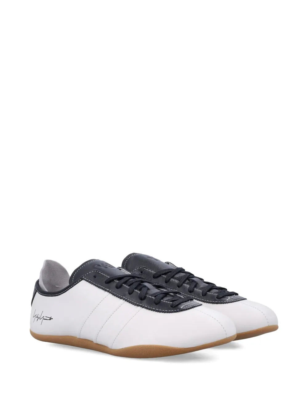 Y-3 Tokyo Leather-Panelled Lace-Up Sneakers