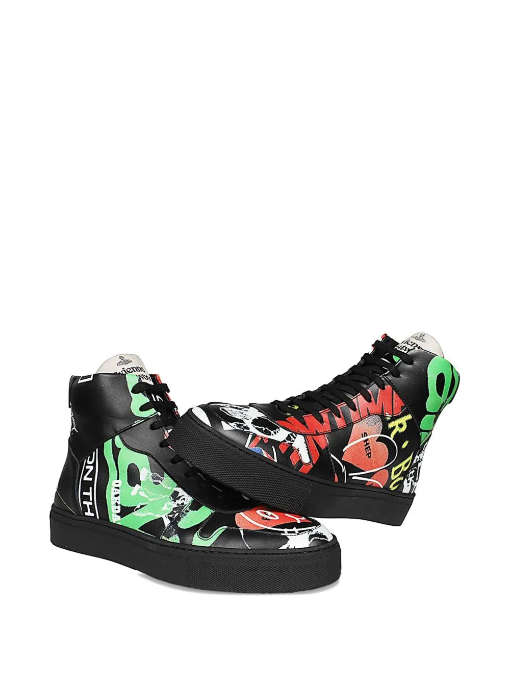 Vivienne Westwood Leather High-Top Sneakers