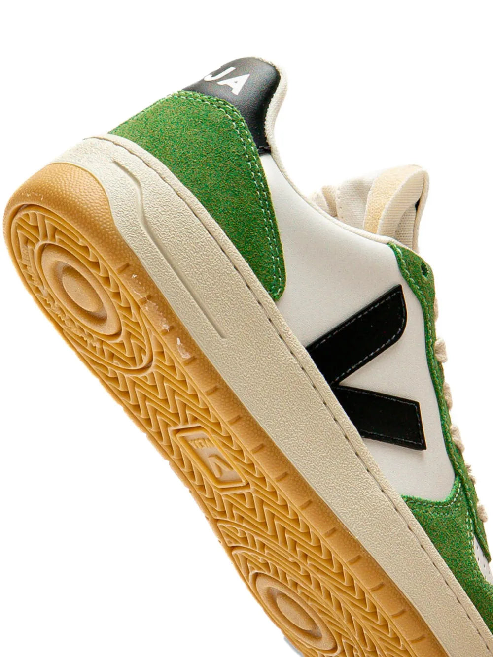 Veja V-10 Logo Suede Sneakers