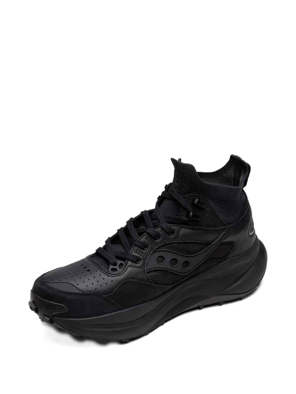 Saucony Trekker S High-Top Logo Sneakers
