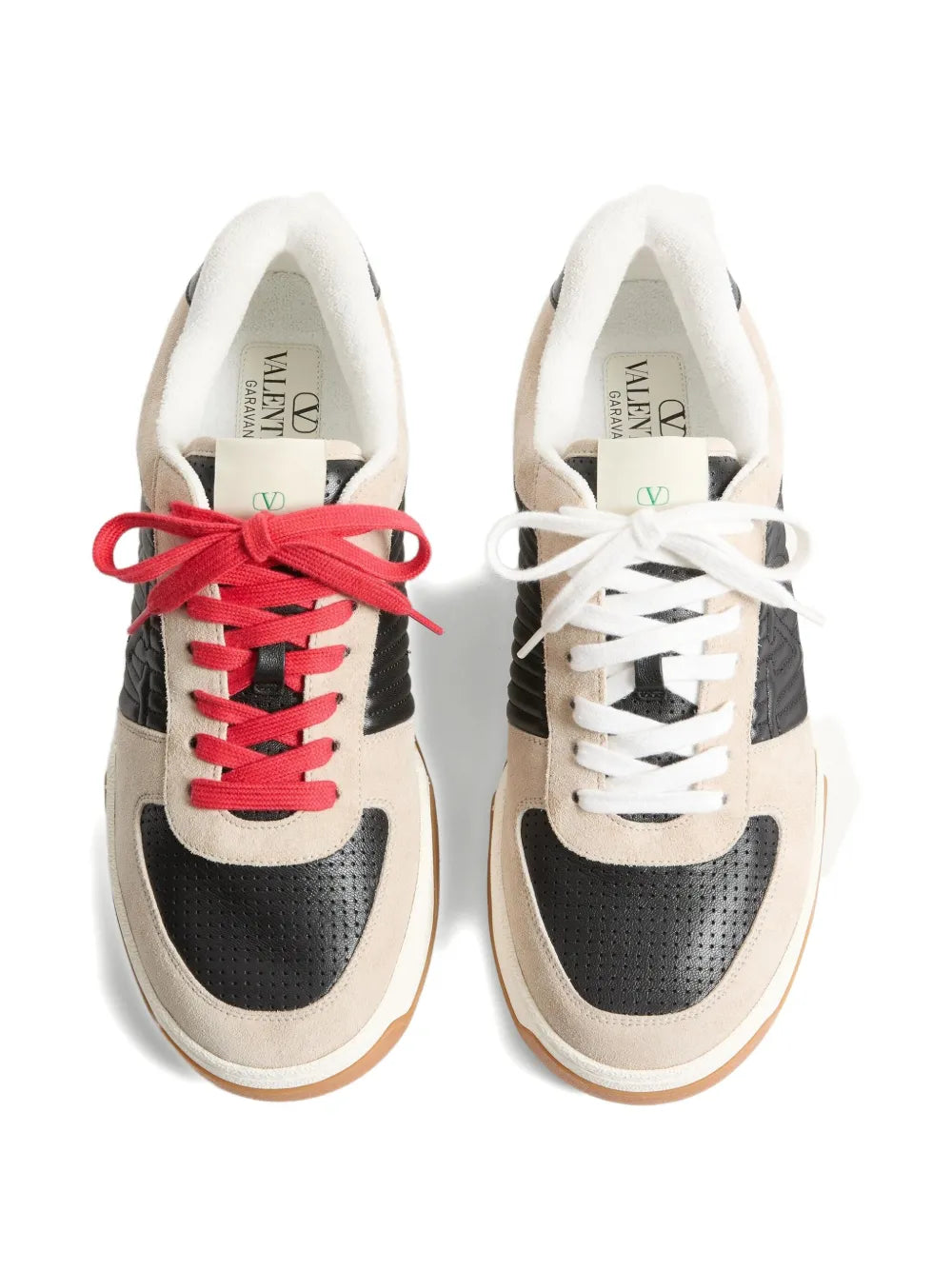 Valentino Garavani Logo-Detail Leather Sneakers