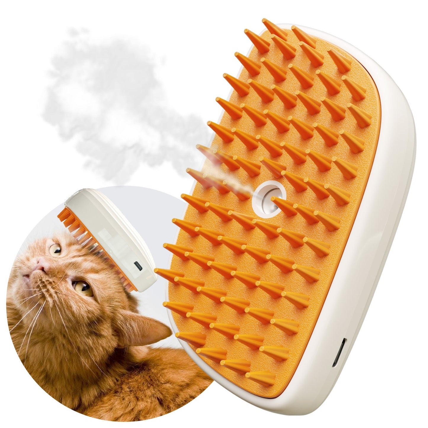 4 In 1 Cat Steam Brush - RAFAE SHOP