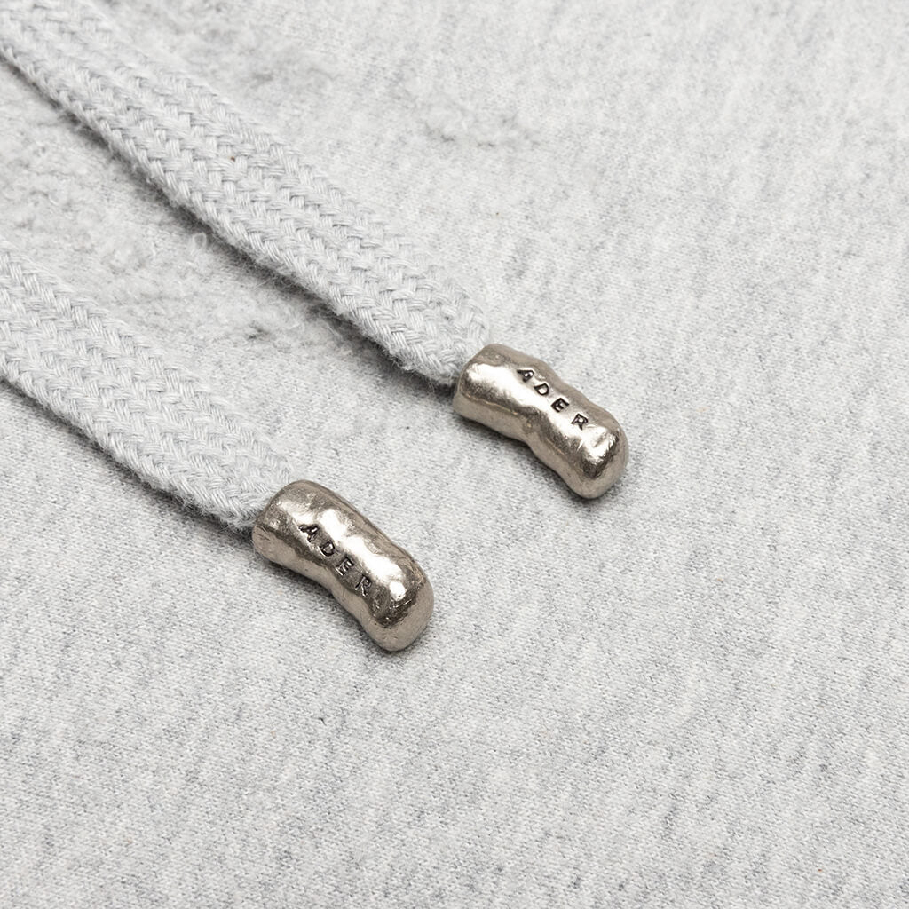 Mask Hoodie Zip-Up - Grey