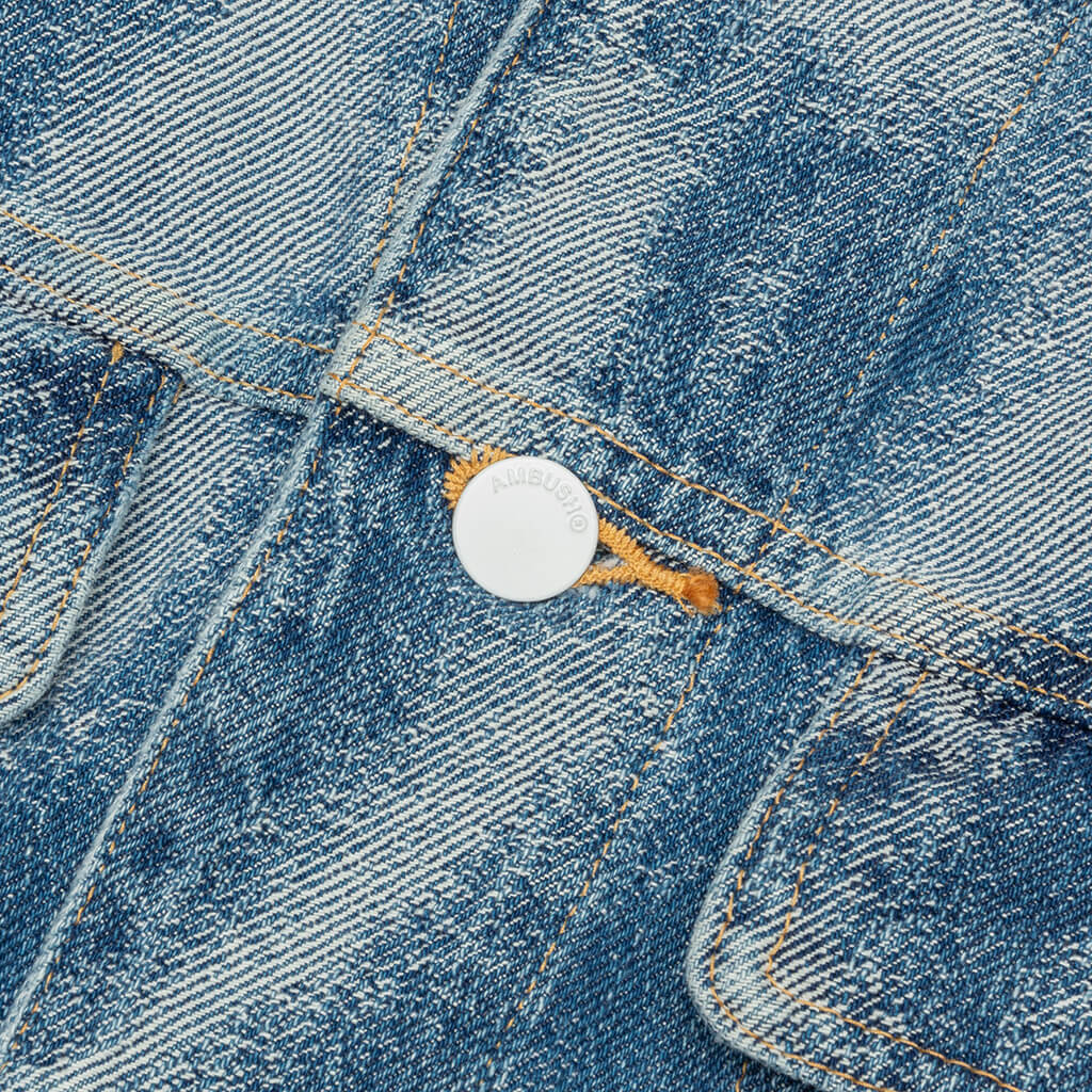 Denim Jacket - Jacquard Indigo