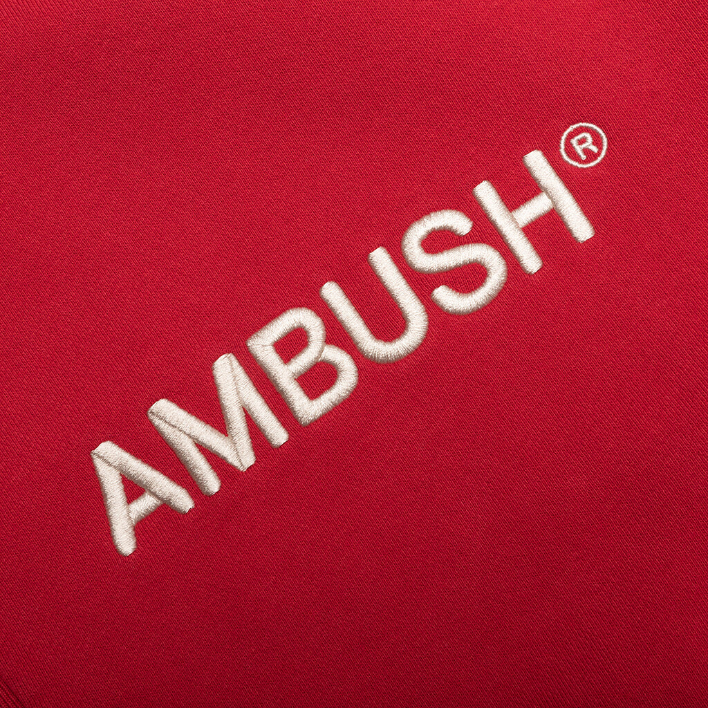 Inserts Crewneck - Red/Off White