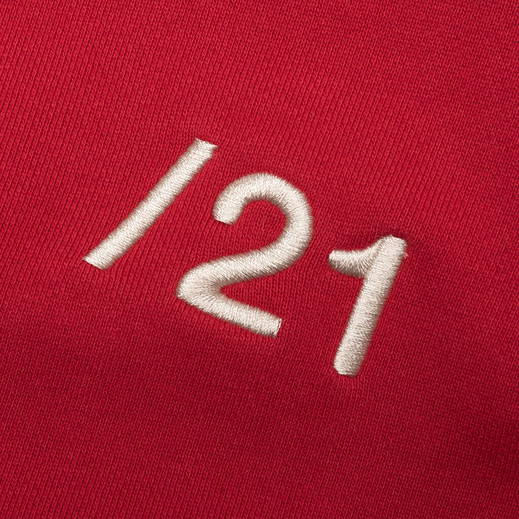 Inserts Crewneck - Red/Off White