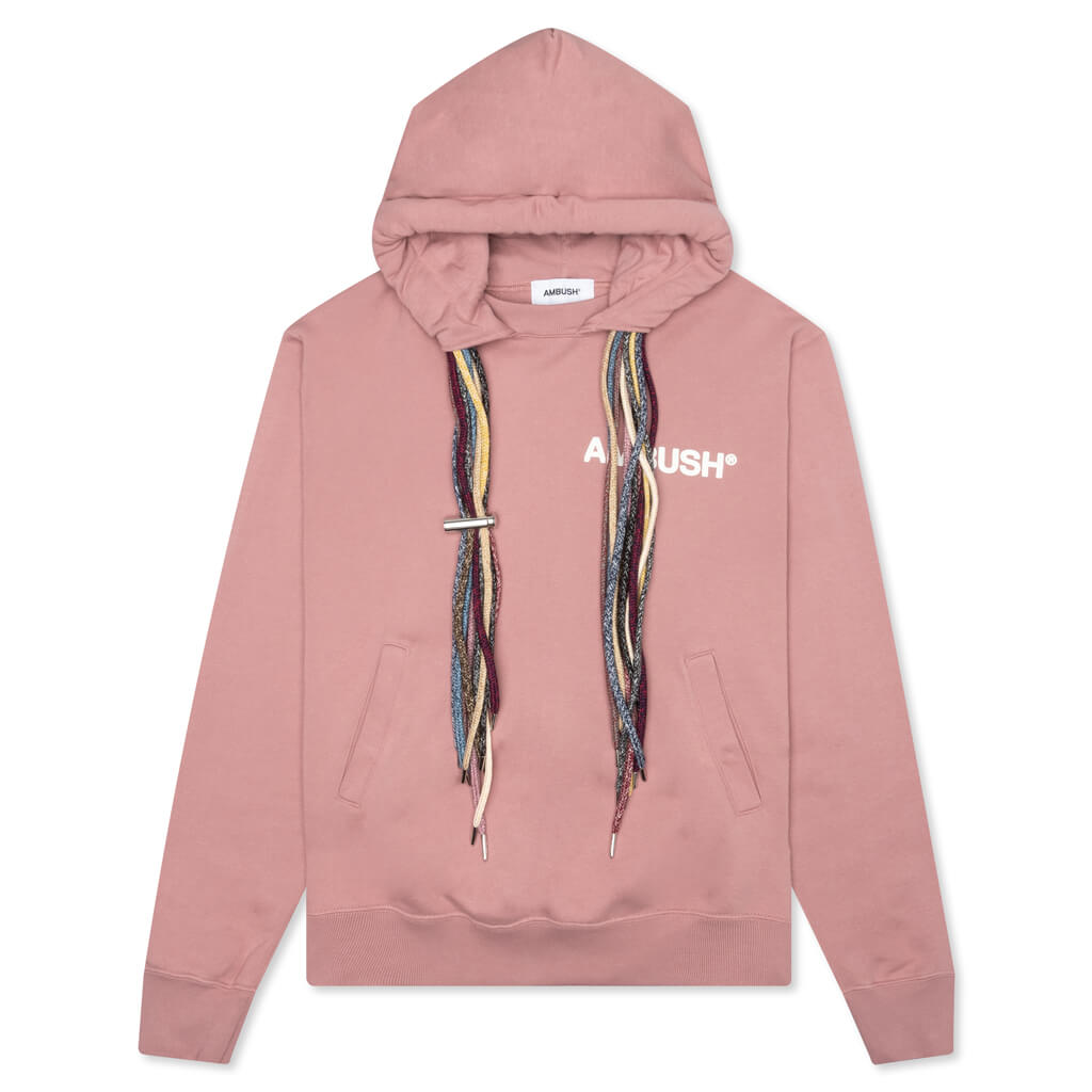 Multicord Hoodie - Pink/White