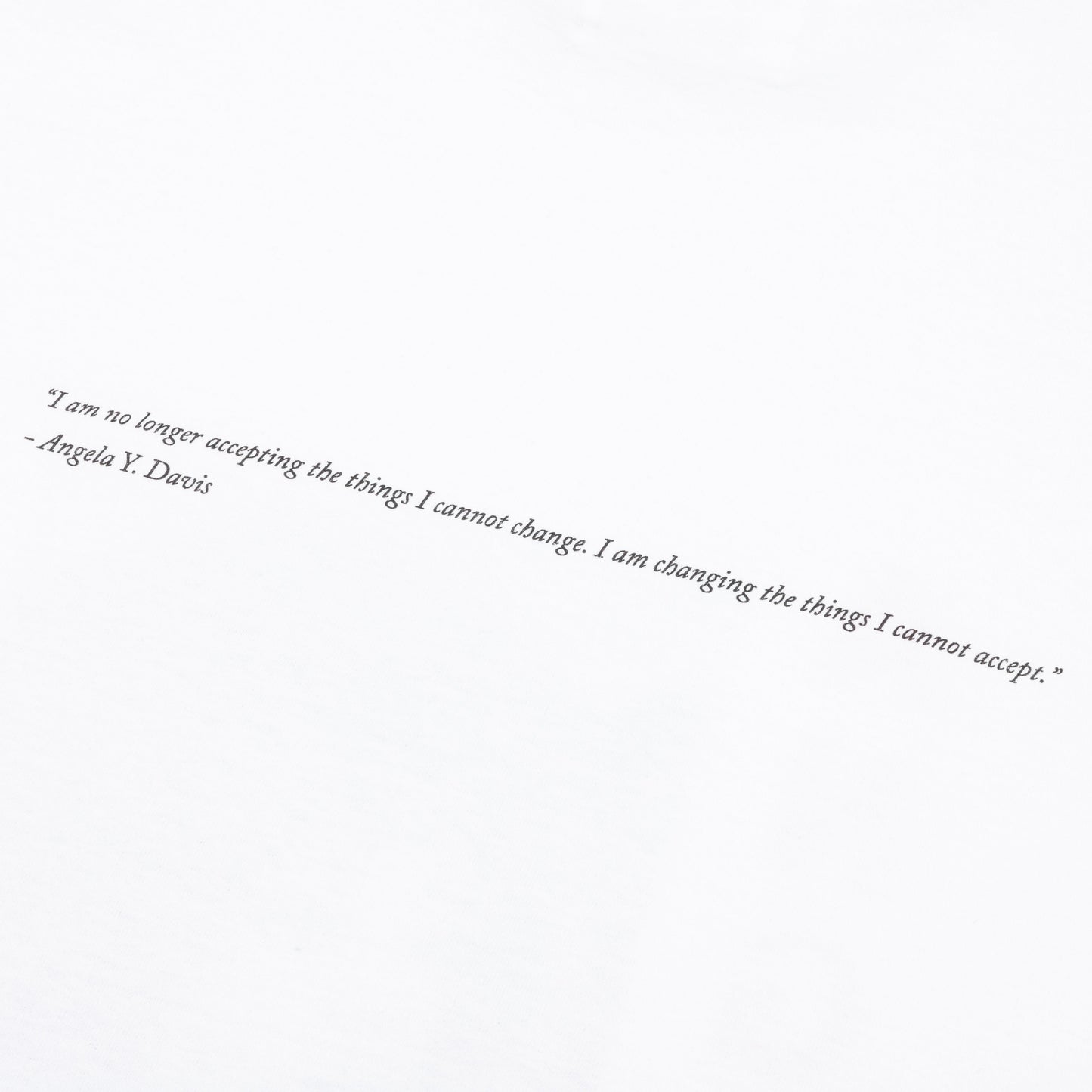 Awake Angela Davis S/S Tee - White