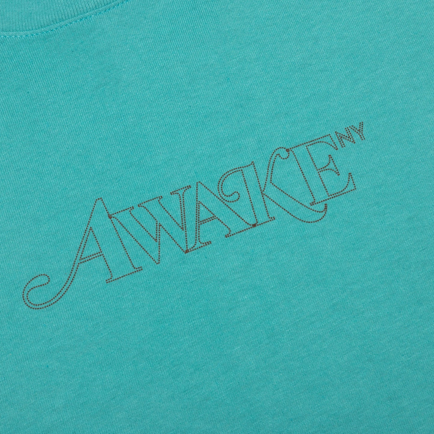 Awake Classic Outline Logo S/S Tee - Teal