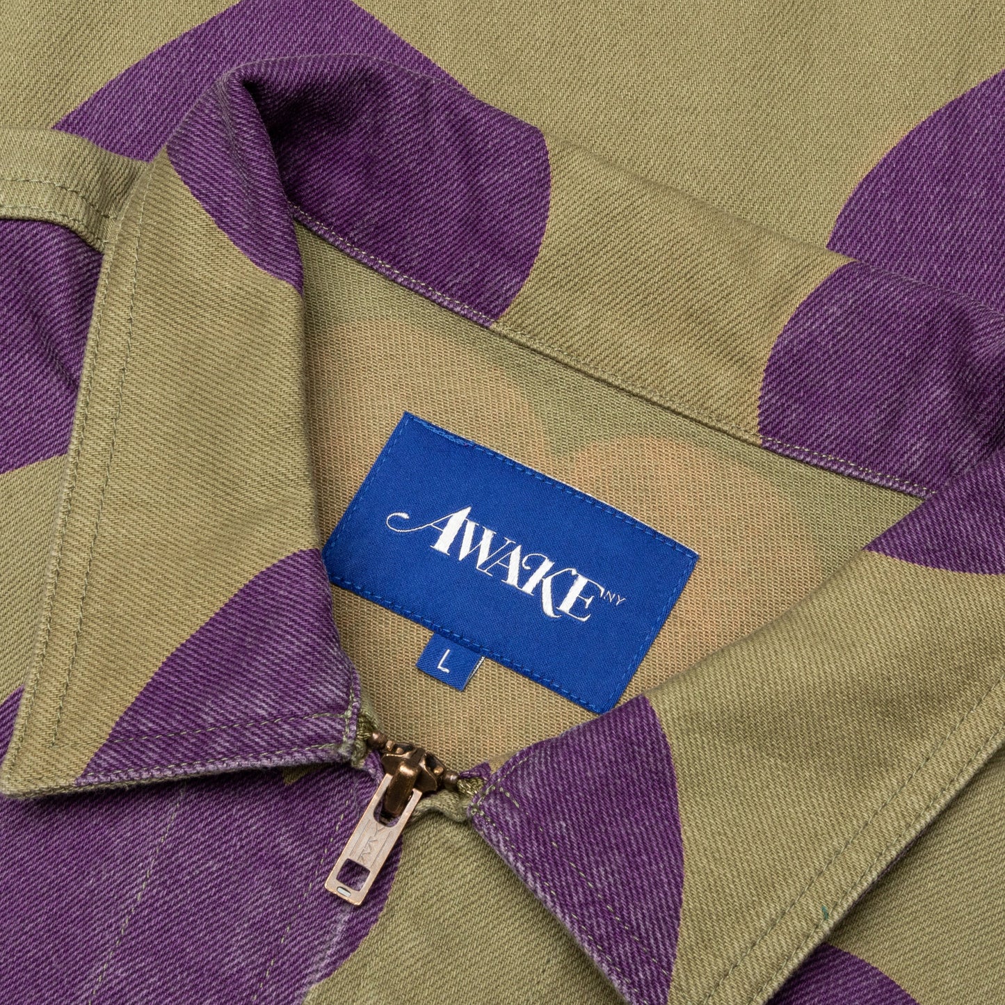 Awake Hearts Harrington Jacket - Army