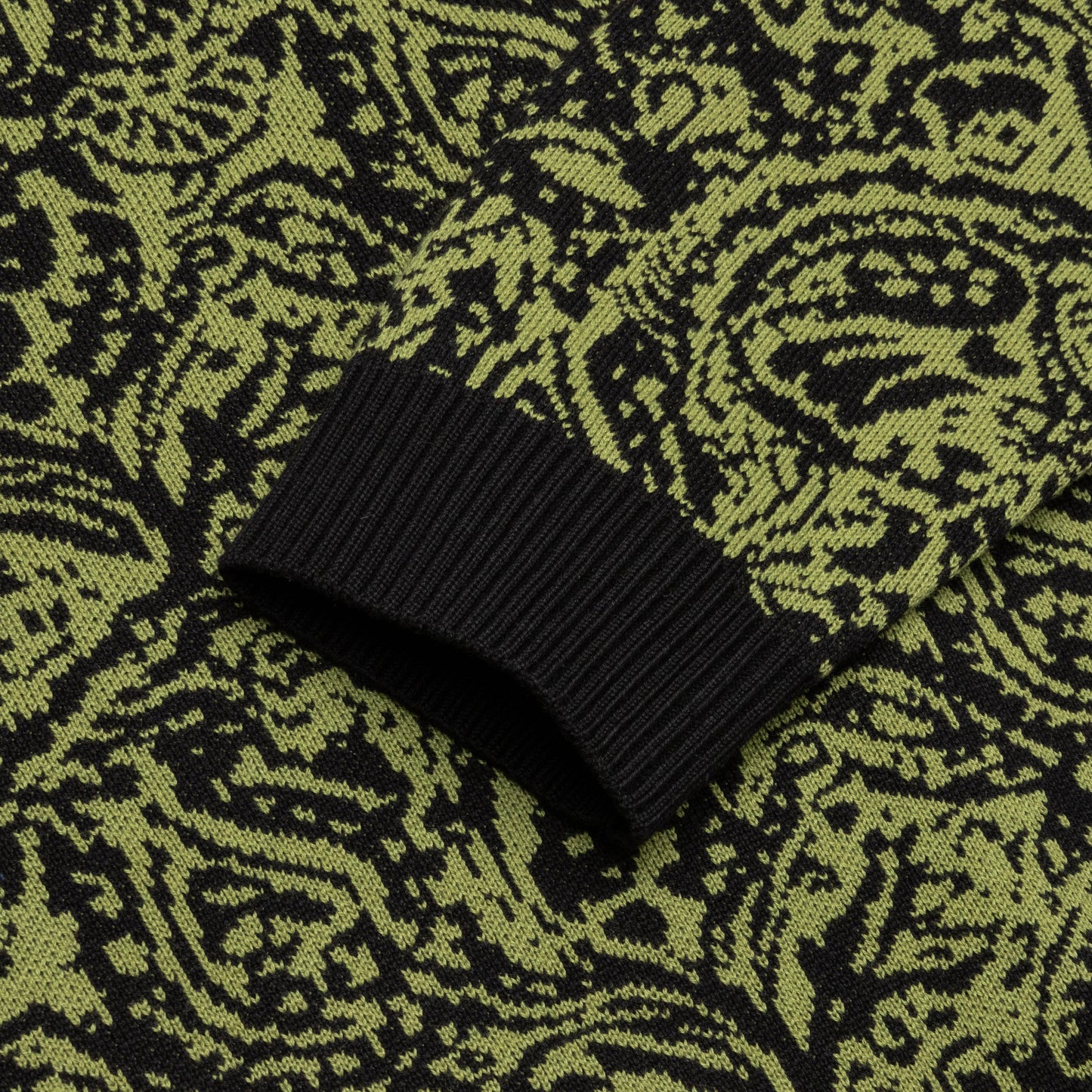 Awake Paisley Cardigan - Black