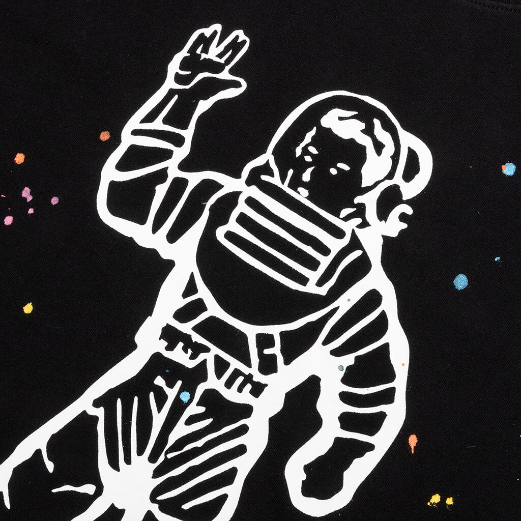 BB Astro Splattered S/S Knit - Black