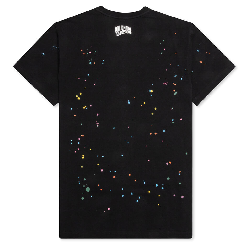BB Astro Splattered S/S Knit - Black