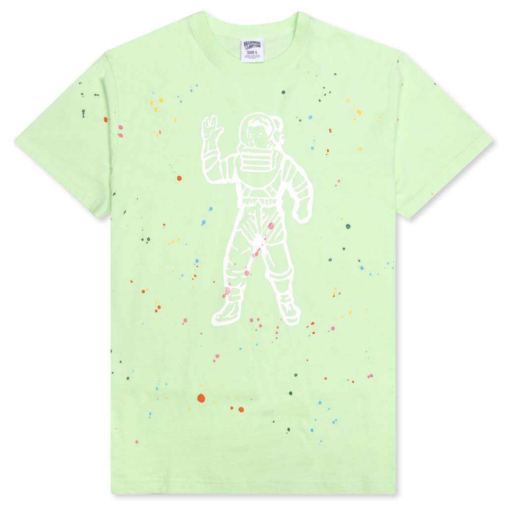 BB Astro Splattered S/S Knit - Patina Green