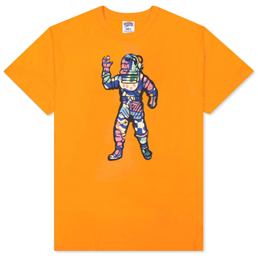 BB Astronaut Plans S/S Tee - Flame Orange
