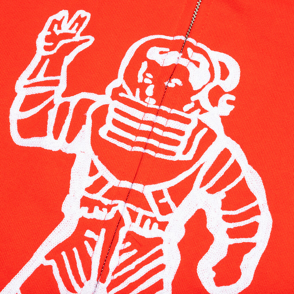 BB Astronaut Zip Hoodie - Flame Scarlett