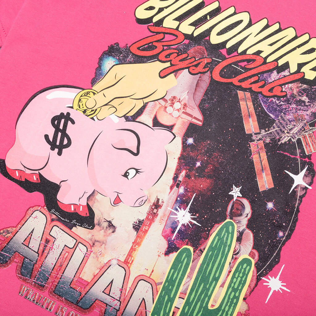 BB Atlantis 2 S/S Tee - Fandango Pink
