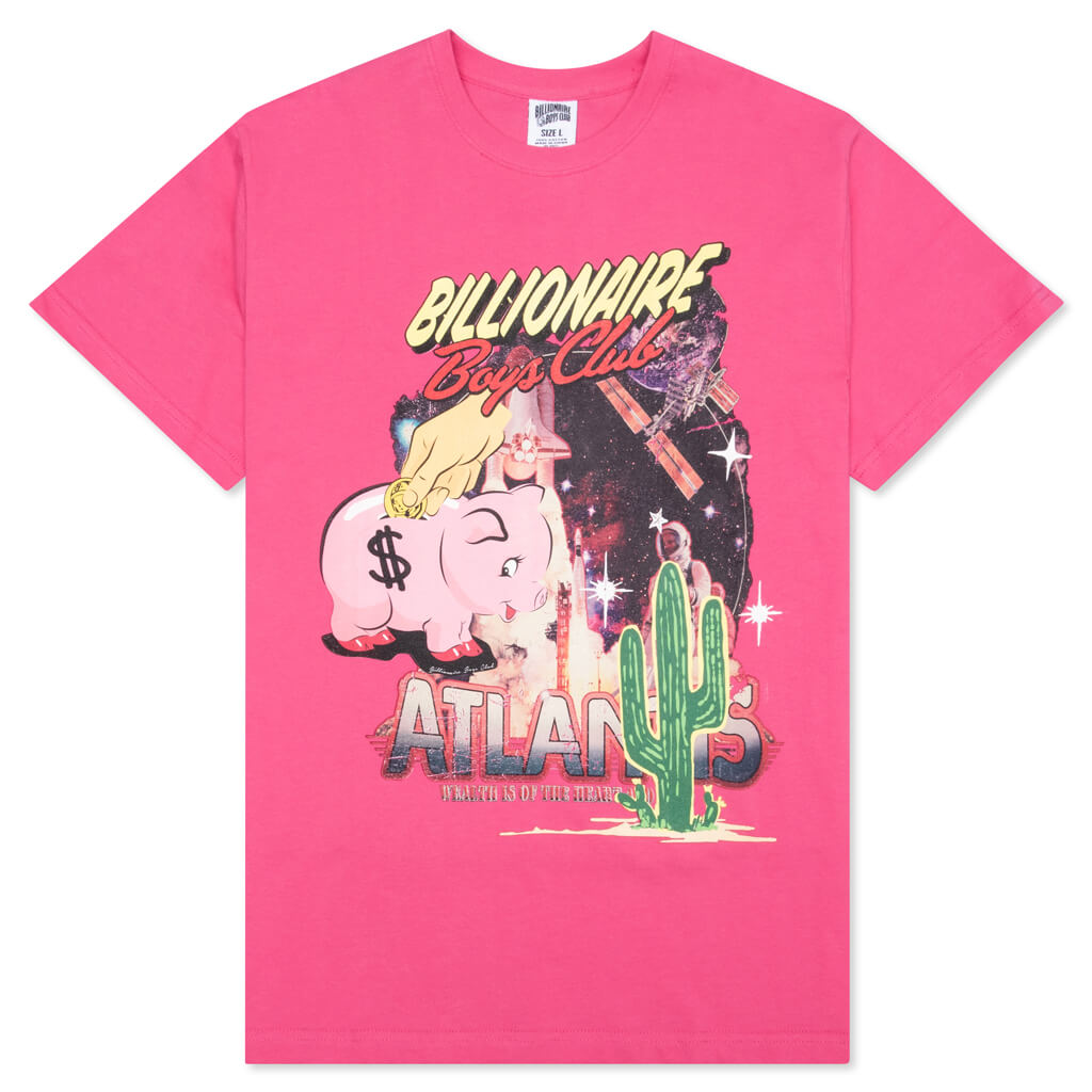 BB Atlantis 2 S/S Tee - Fandango Pink