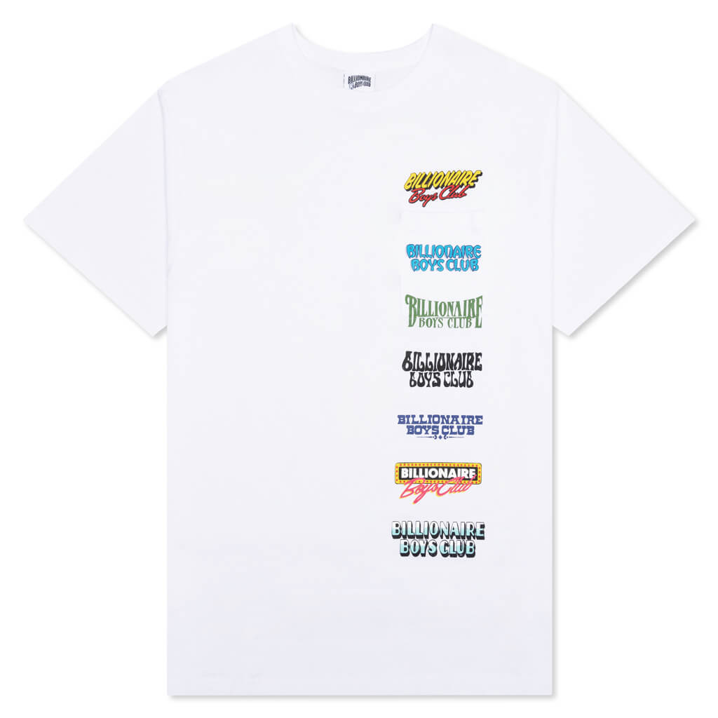 BB Billboards S/S Knit - White