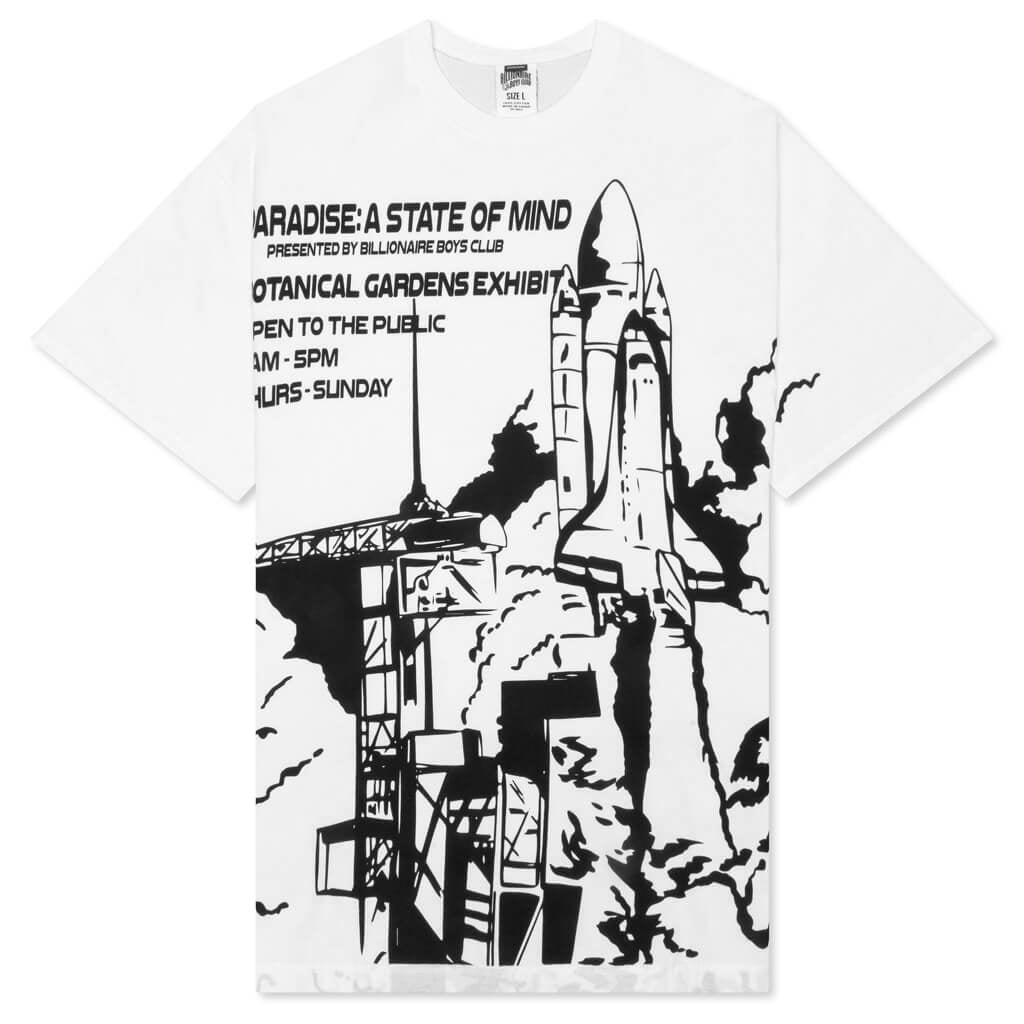 BB Botanical S/S Knit - White