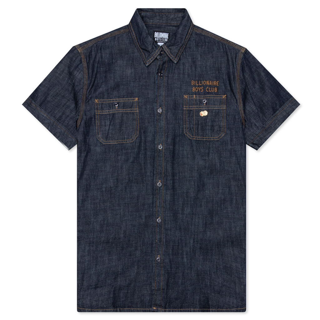 BB Club Mind S/S Woven - Indigo