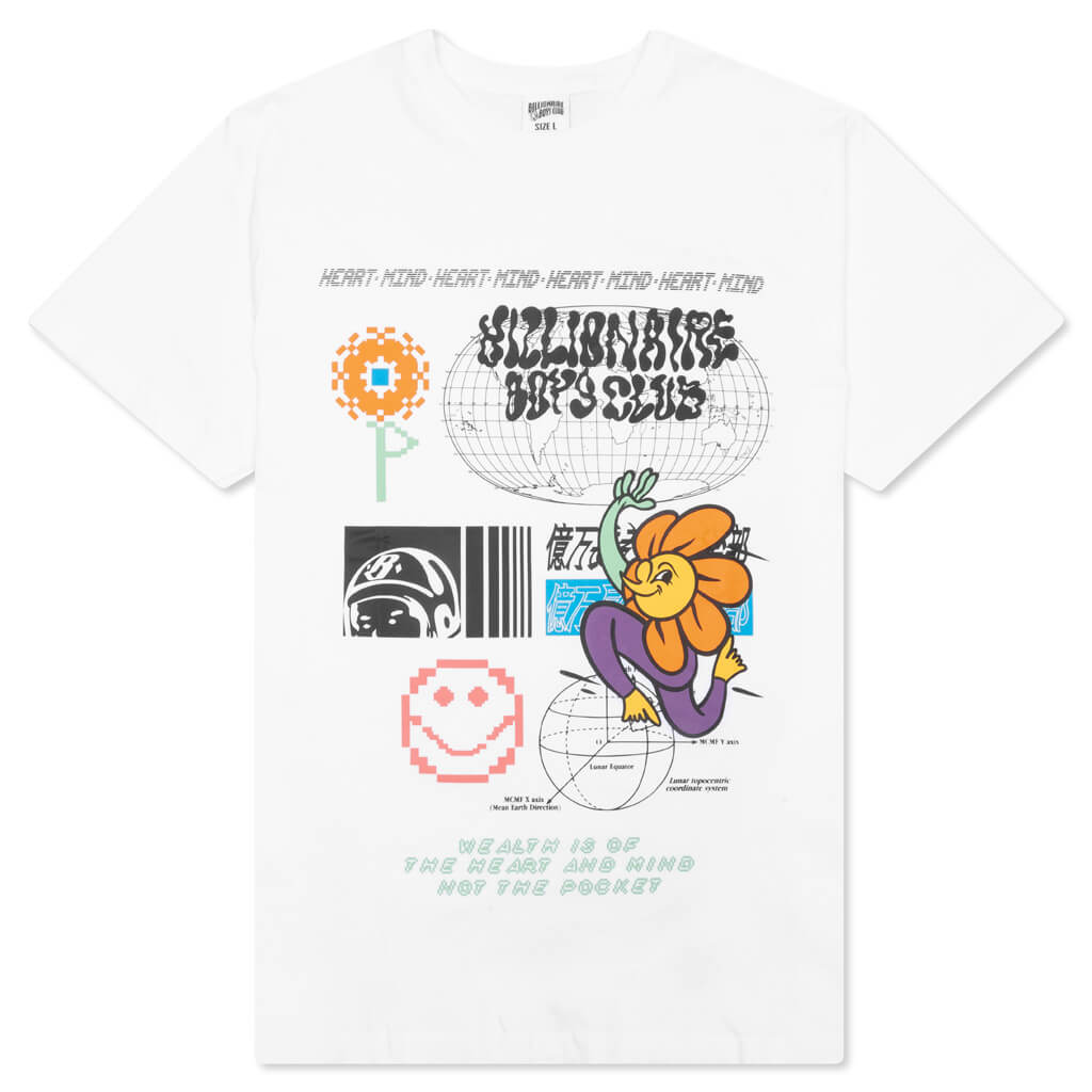 BB Flora S/S Tee - White