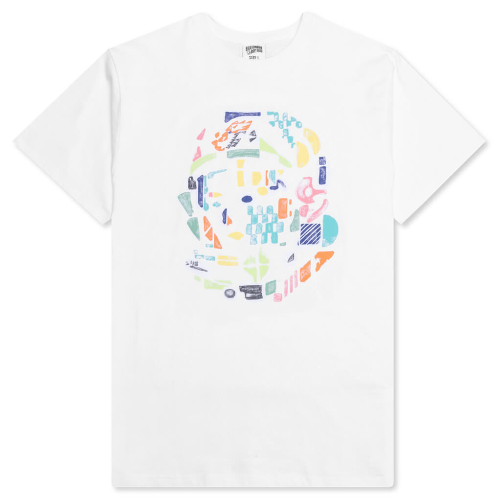 BB Helmet S/S Tee - White/White