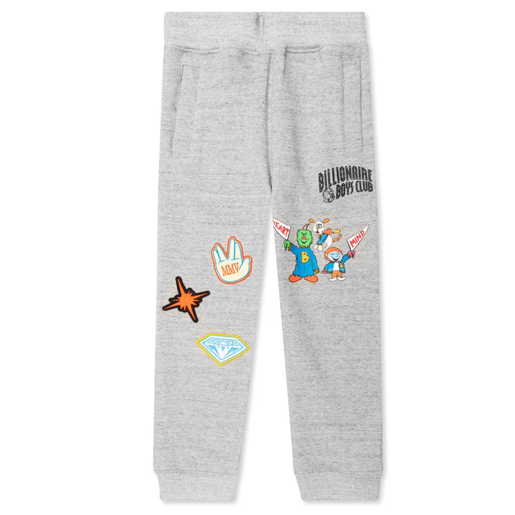 BB Kids Go Team Jogger - Heather Grey