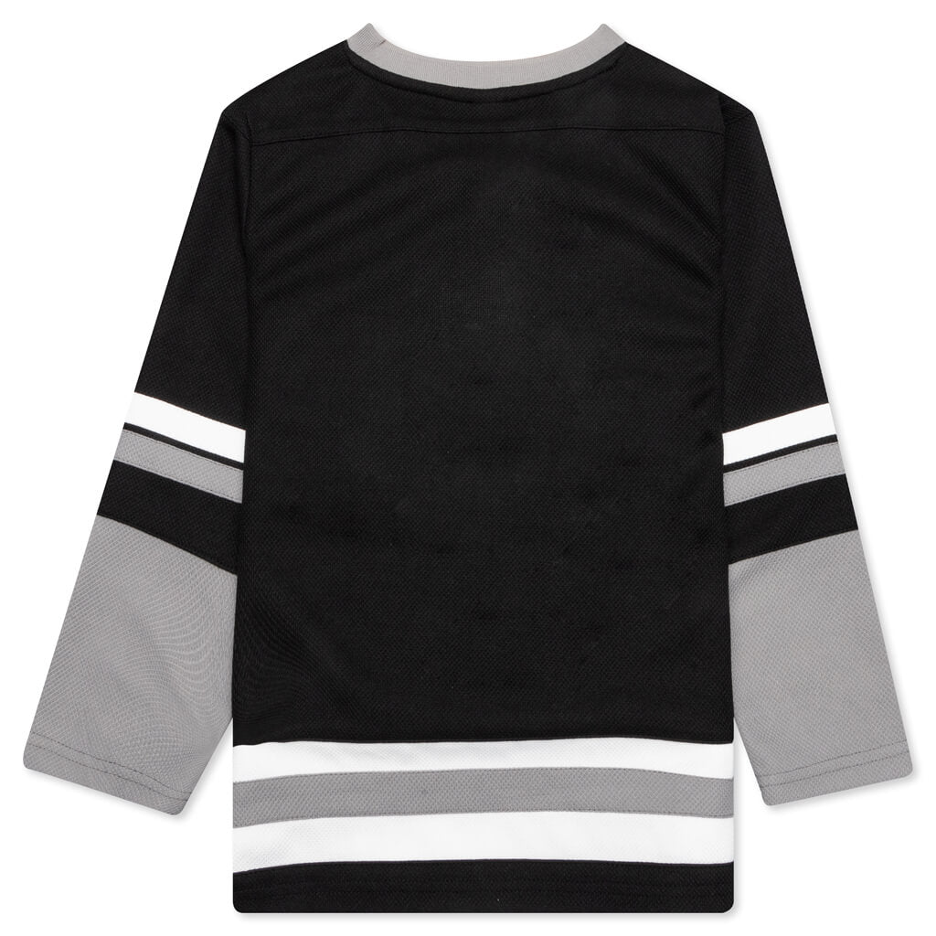 BB Kids Slapshot L/S Knit - Black