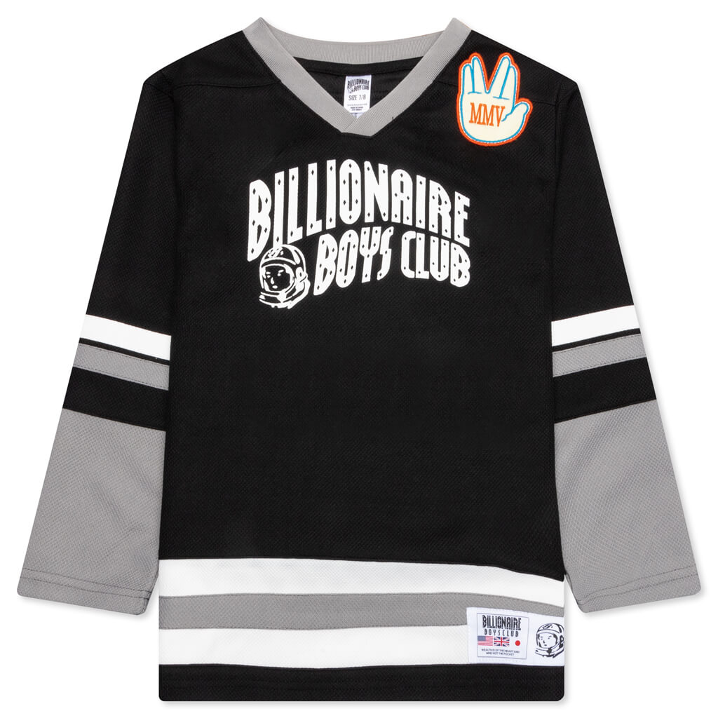 BB Kids Slapshot L/S Knit - Black