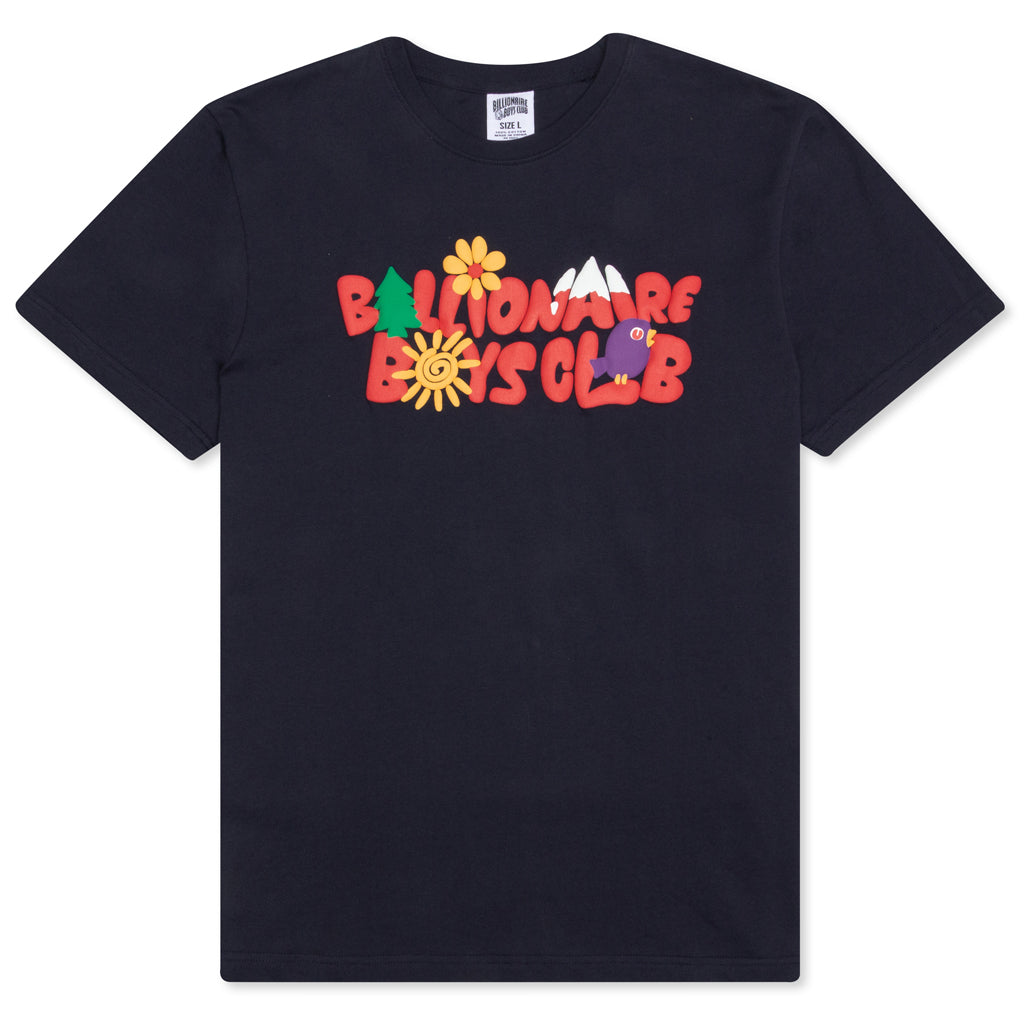 BB Peace Mountain S/S Tee - Navy Blazer