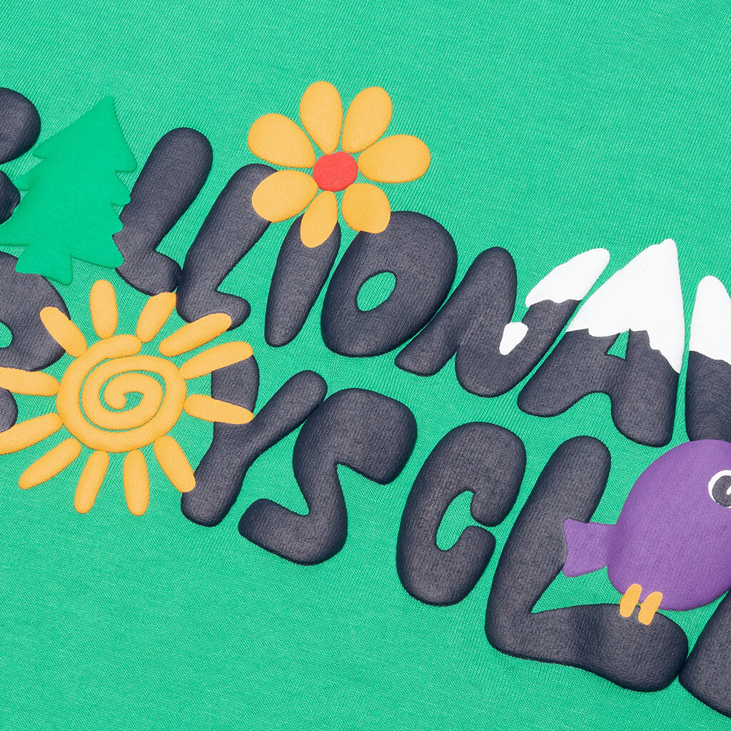 BB Peace Mountain S/S Tee - Ming Green
