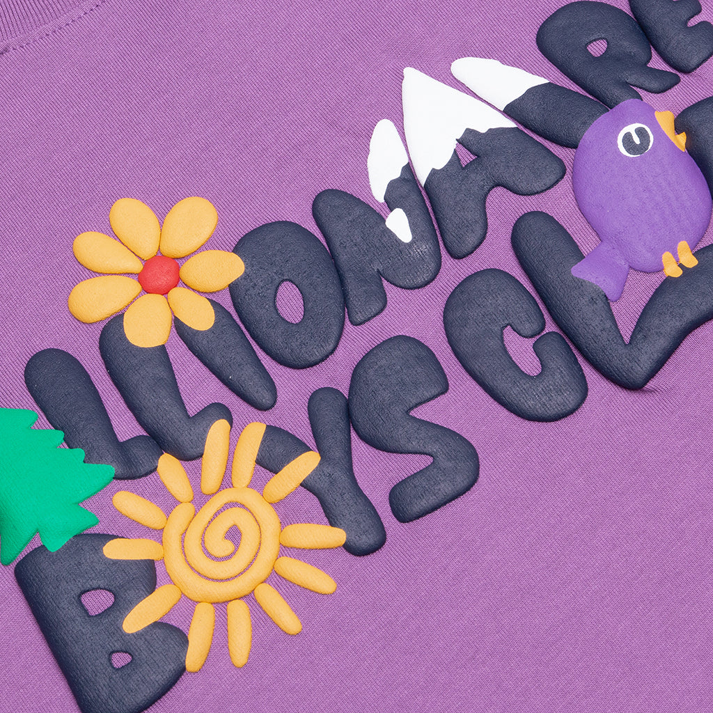 BB Peace Mountain S/S Tee - Violet