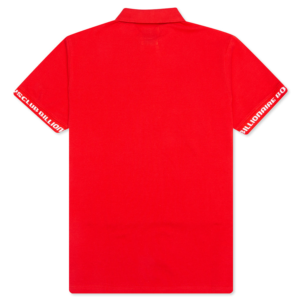 BB Pilot S/S Polo - High Risk Red