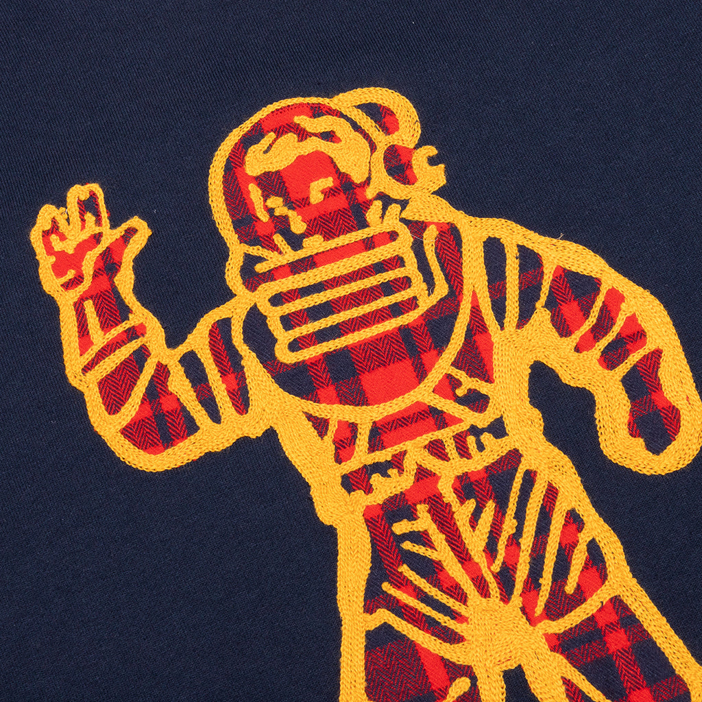 BB Plaid Naut Crew - Navy Blazer