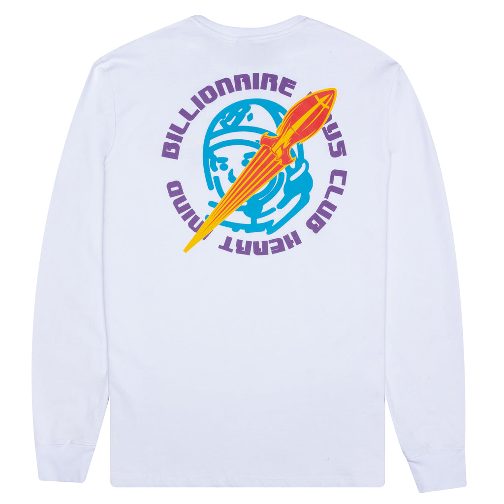 BB Rocket L/S Tee - White