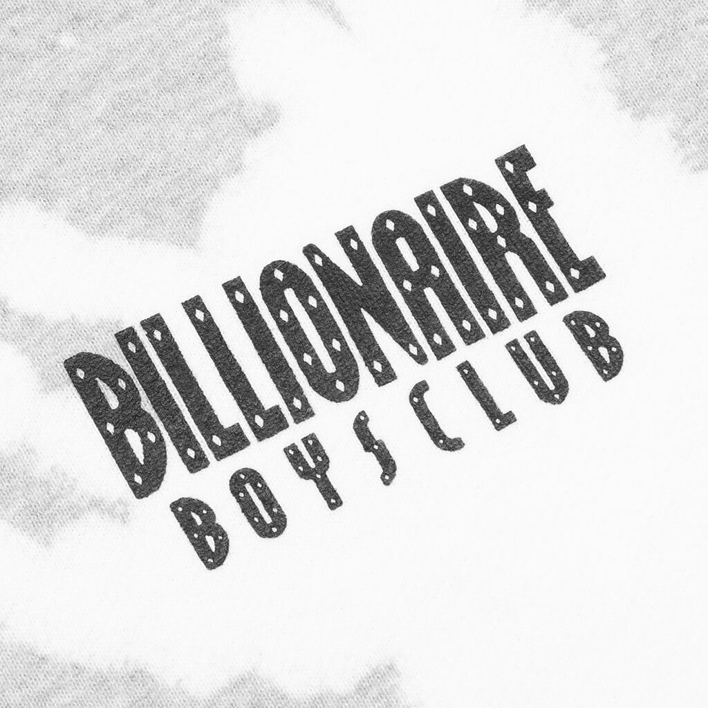 BB Straight Font Crew - Heather Grey