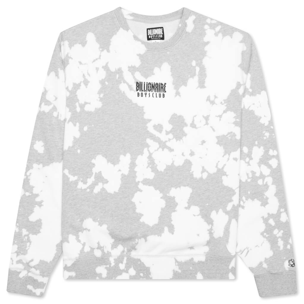BB Straight Font Crew - Heather Grey