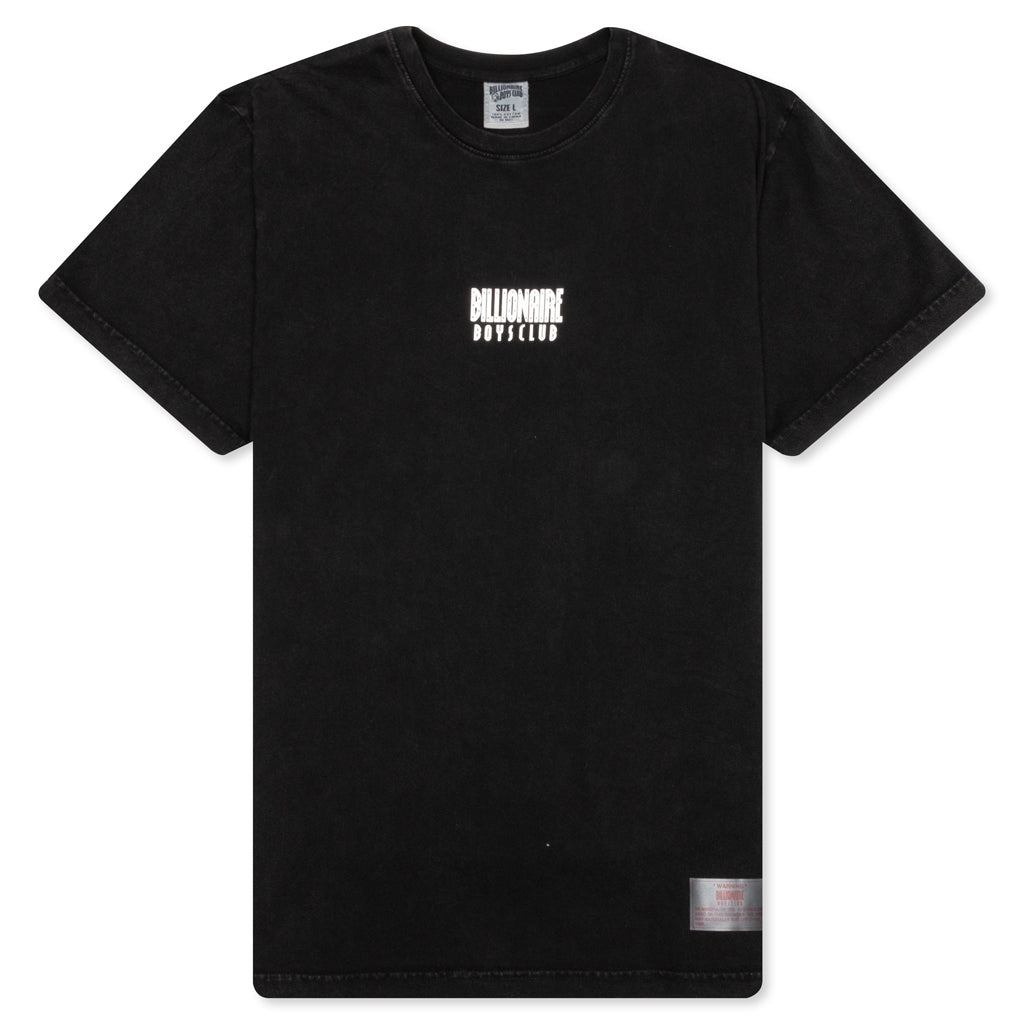 BB Straight Font S/S Knit - Black
