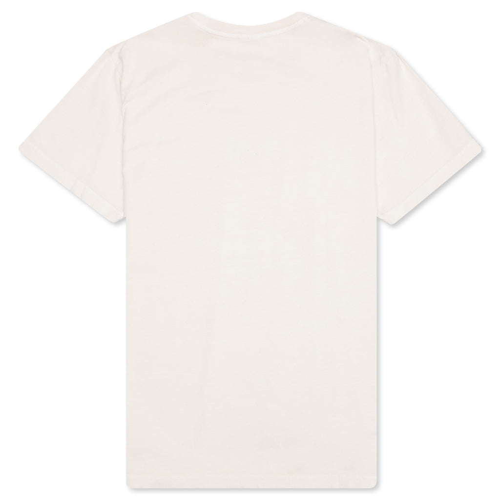 BB Straight Font S/S Knit - Whisper White