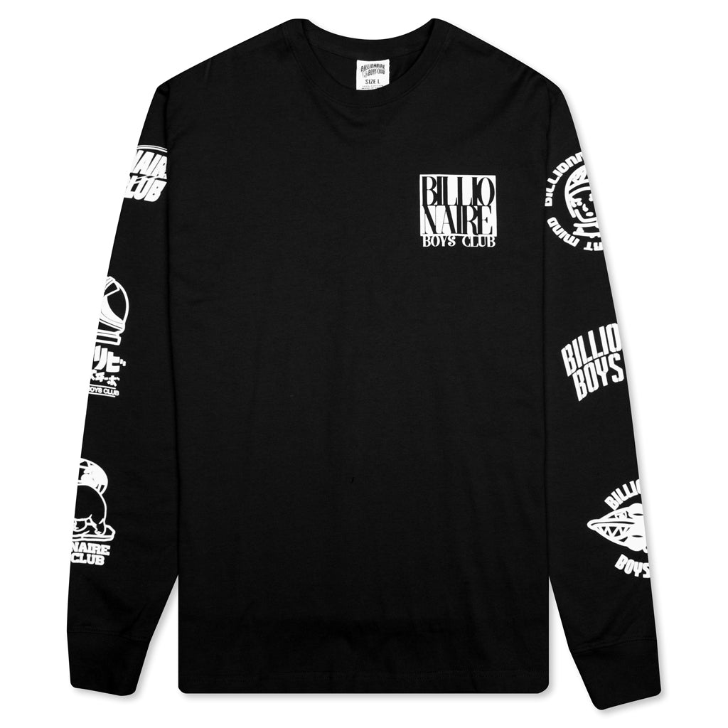 BB Tagged L/S Tee - Black