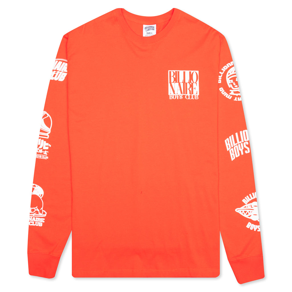 BB Tagged L/S Tee - Tangerine