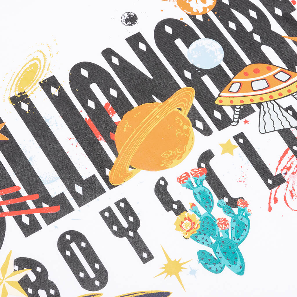 BB Universe S/S Tee - White