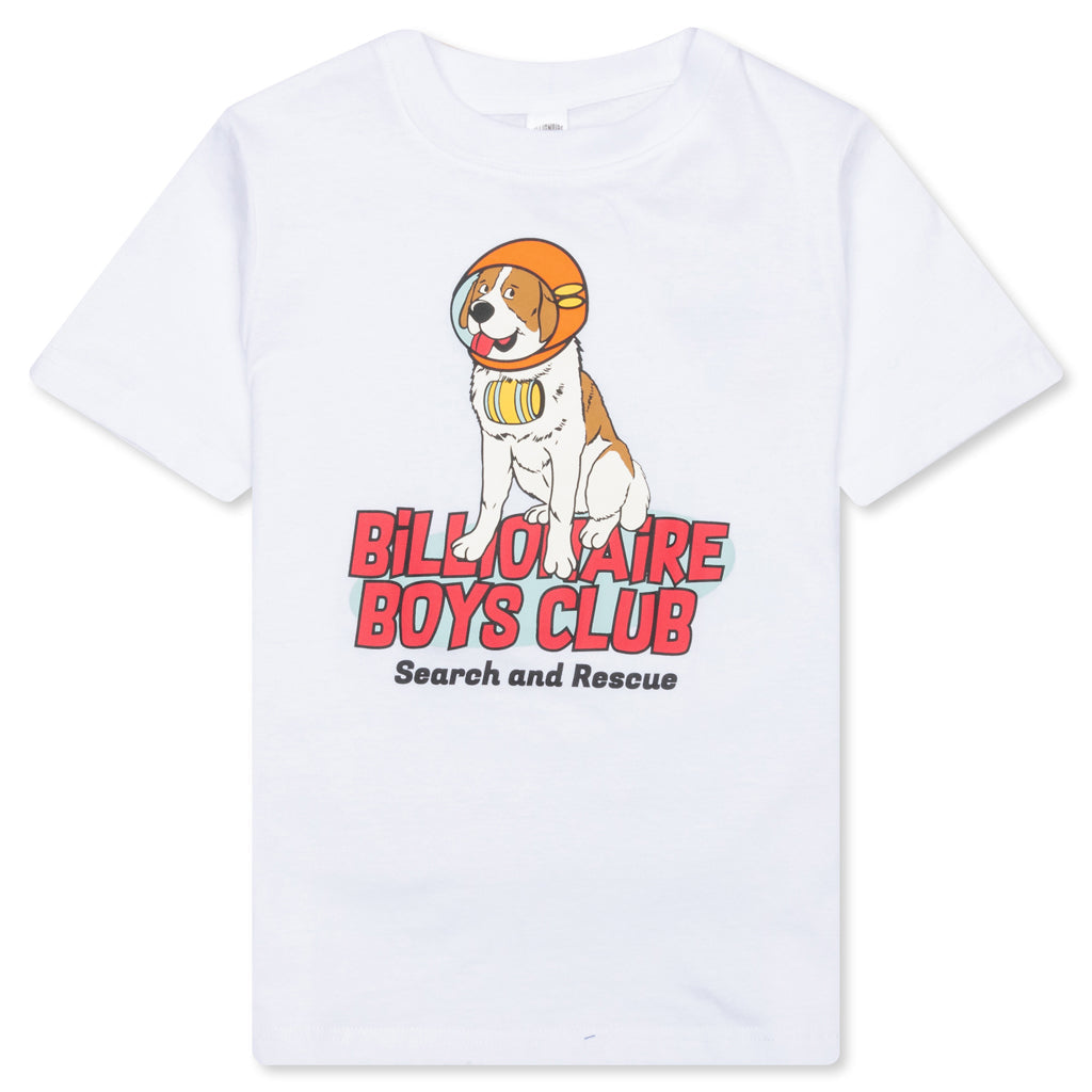 Kids BB Astro S/S Tee - White