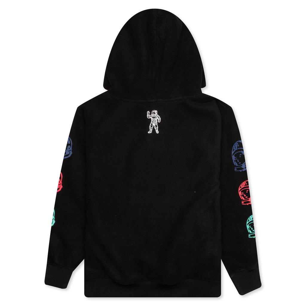 Kids BB Polar Hooded Pullover - Black