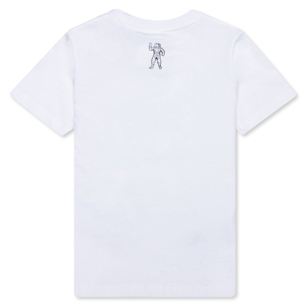Kids BB Sloped S/S Tee - White
