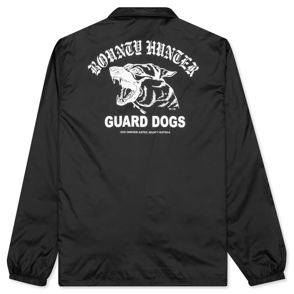 Guard Dogs Coach Jacket - Black