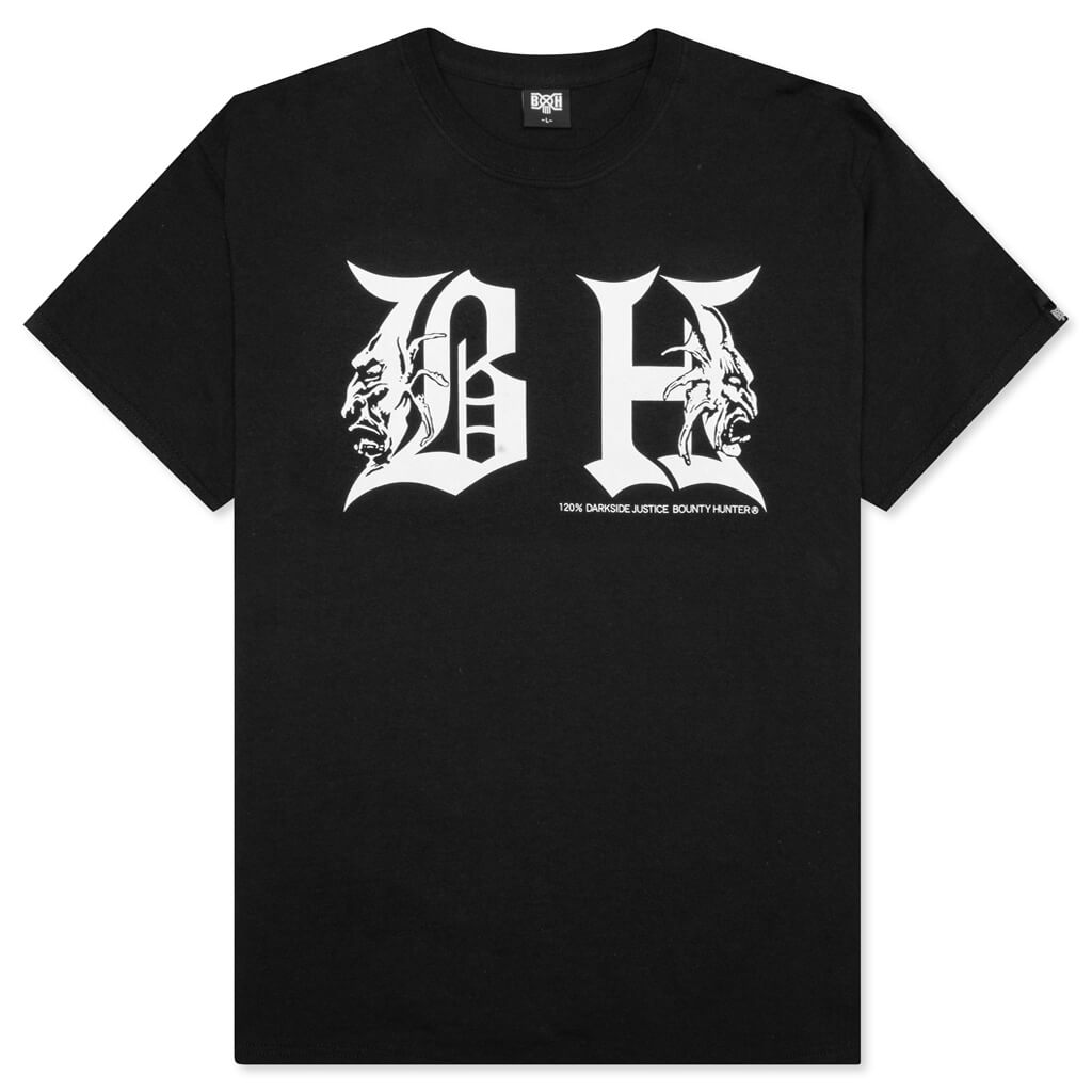 Old English BH S/S Tee - Black